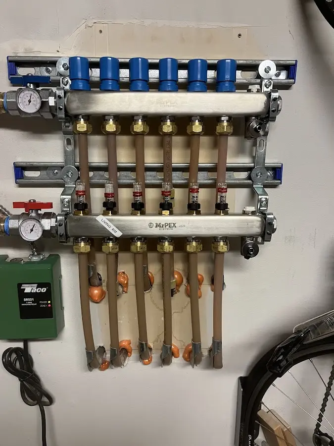 Plumber performing Leak Detection at a residential property in New Smyrna Beach